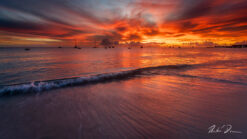 andre donawa fine art photography sunset brownes beach Barbados