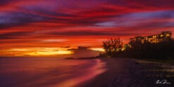 andre donawa fine art photography Drill Hall beach Sunset Barbados