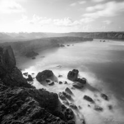 andre donawa fine art photography black and white River Bay Barbados