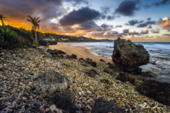 andre donawa fine art photography seascape Bathsheba Sunset Barbados