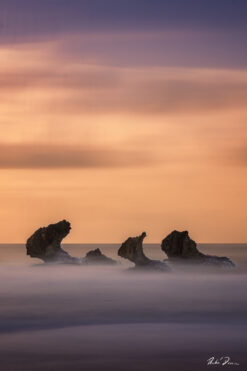 Fine art Photography by Andre Donawa of the rocks on the sea at Bathsheba, Barbados