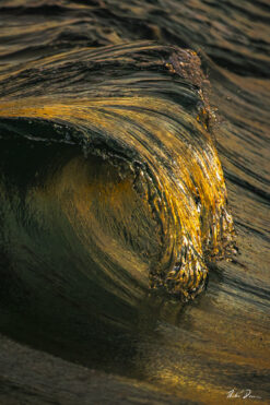 Fine art photograph of a wave, Barbados by Andre Donawa.