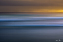 Fine art abstract photograph of waves in Barbados, by Andre Donawa. Intentional camera movement
